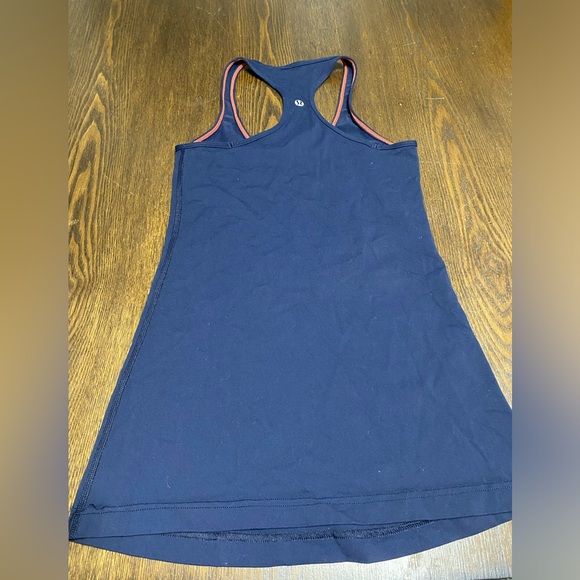 Lululemon Navy Blue Racerback Tank Size Small - Picture 2 of 5